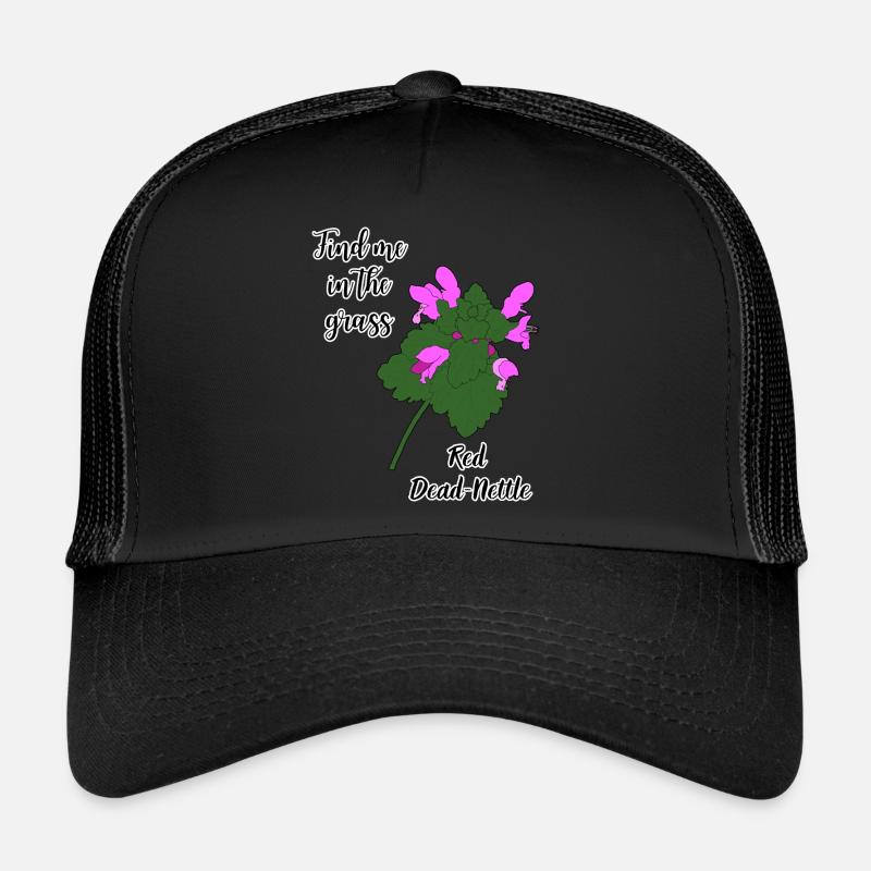 Finde mich im Gras... hellviolett Trucker Cap