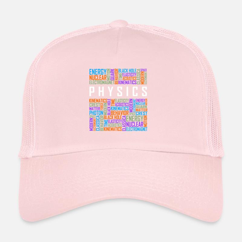 Physics - Words Trucker Cap