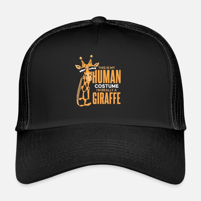 Giraffe Tier Afrika Giraffen Trucker Cap