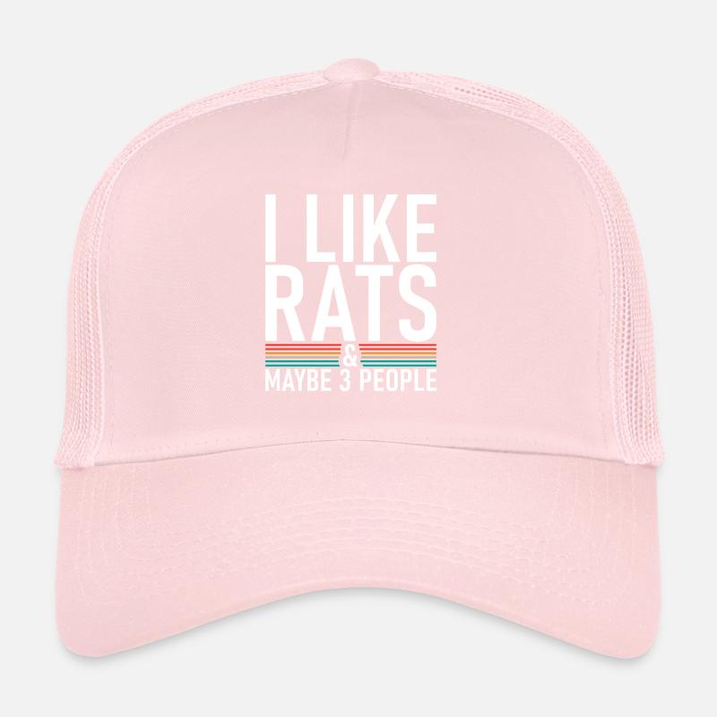 Rattenbesitzer Geschenk Ratten Liebhaber Trucker Cap