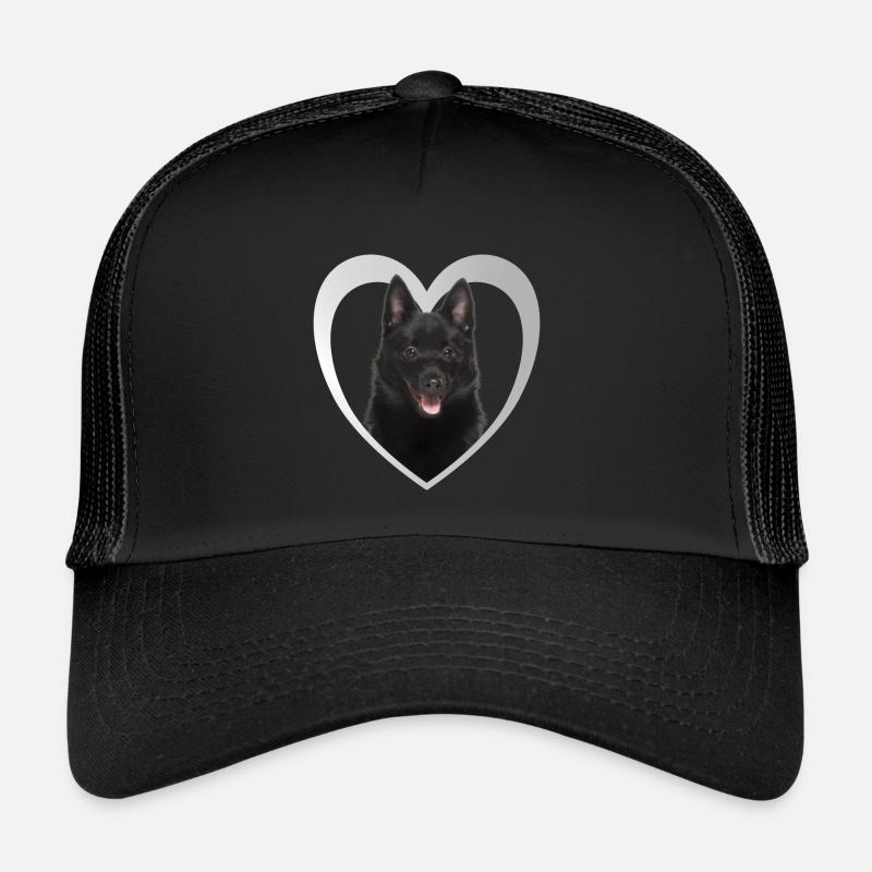 Schipperke Herz - J’aime Schipperke Casquette trucker 