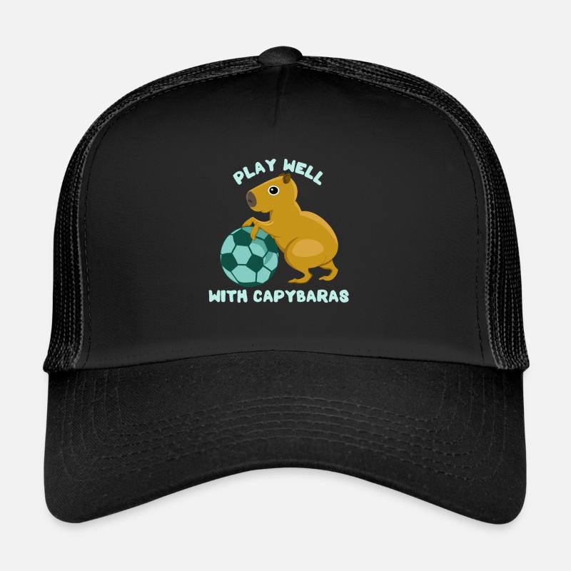 Capybara Whisperer Trucker Cap