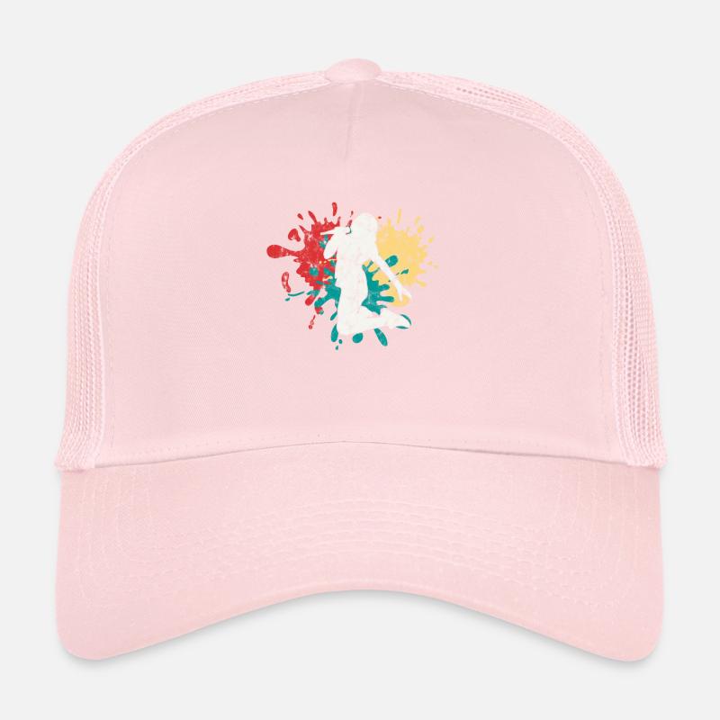 Silhouette de chanteuse chanteuse Casquette trucker 