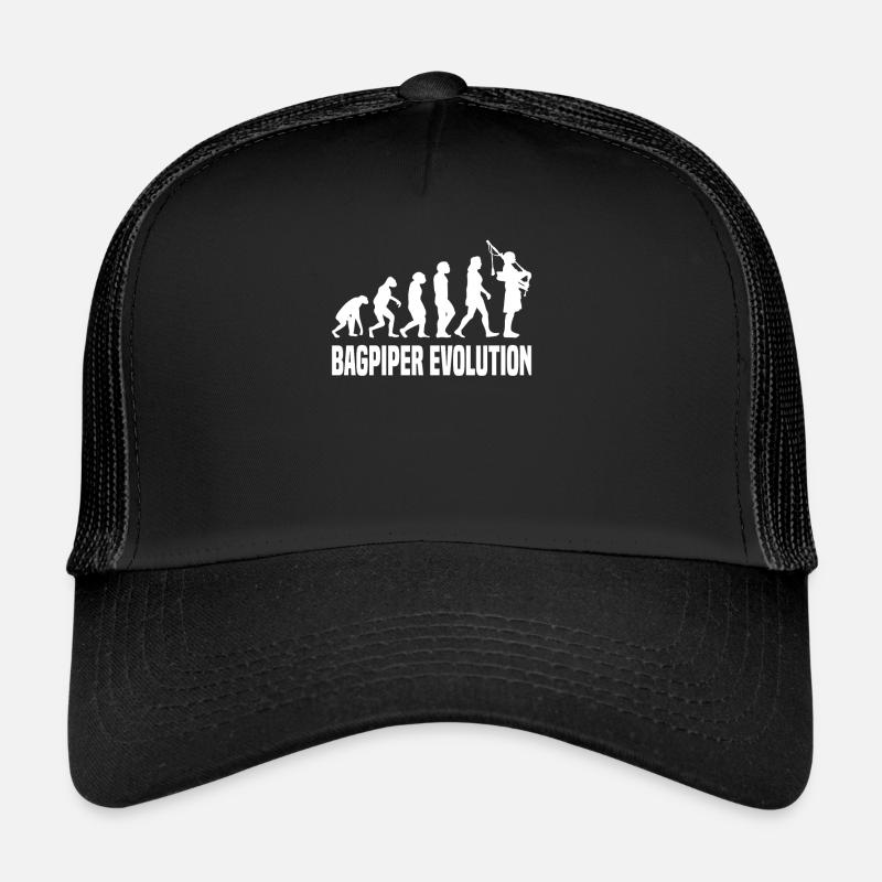 Cornemuse Instrument de musique de cornemuse Casquette trucker 