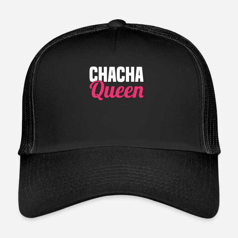 Chacha Dancing Music Practicing Latin - Trucker Cap - black/black