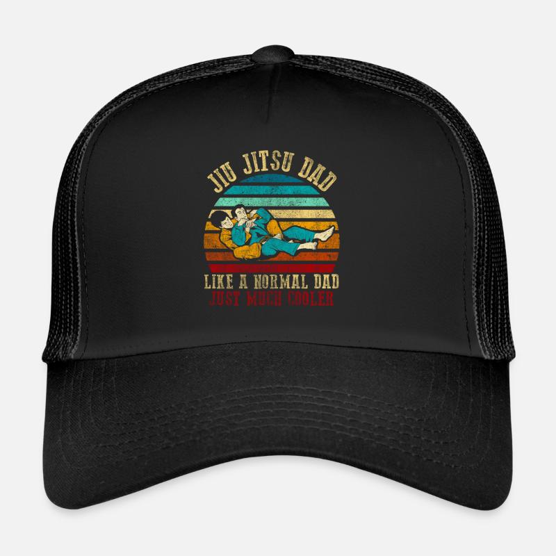 Comme un père normal juste beaucoup plus cool Jiu Jitsu Casquette trucker 