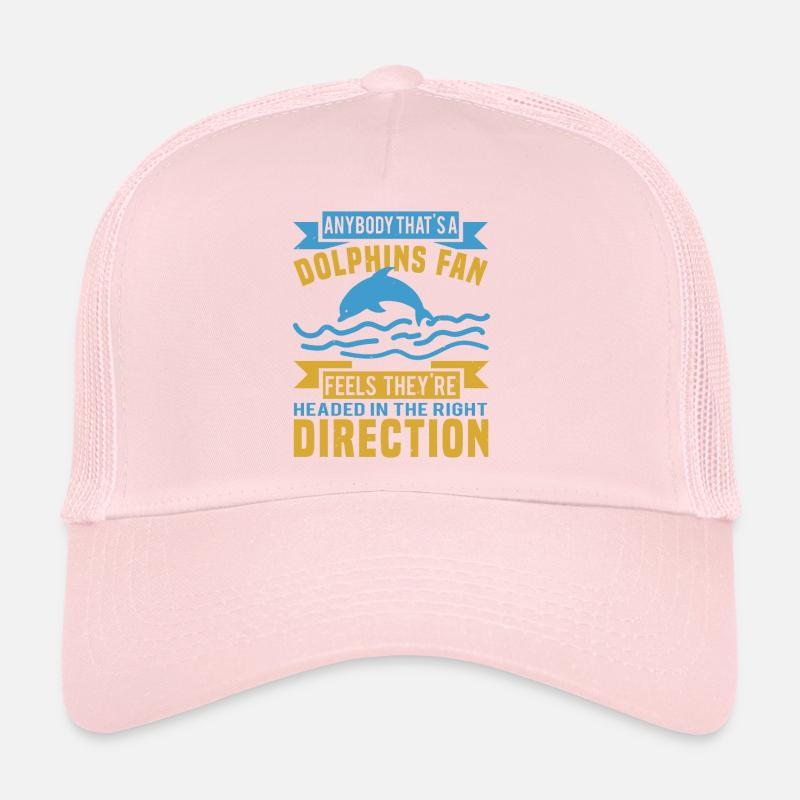 LE FAN DES DOLPHINS SENT QU’ILS SONT LA DIRECTION Casquette trucker 