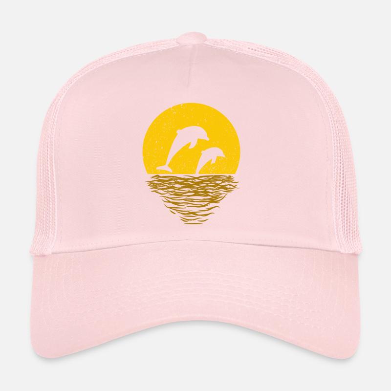 DOLPHINS PLAY Trucker Cap