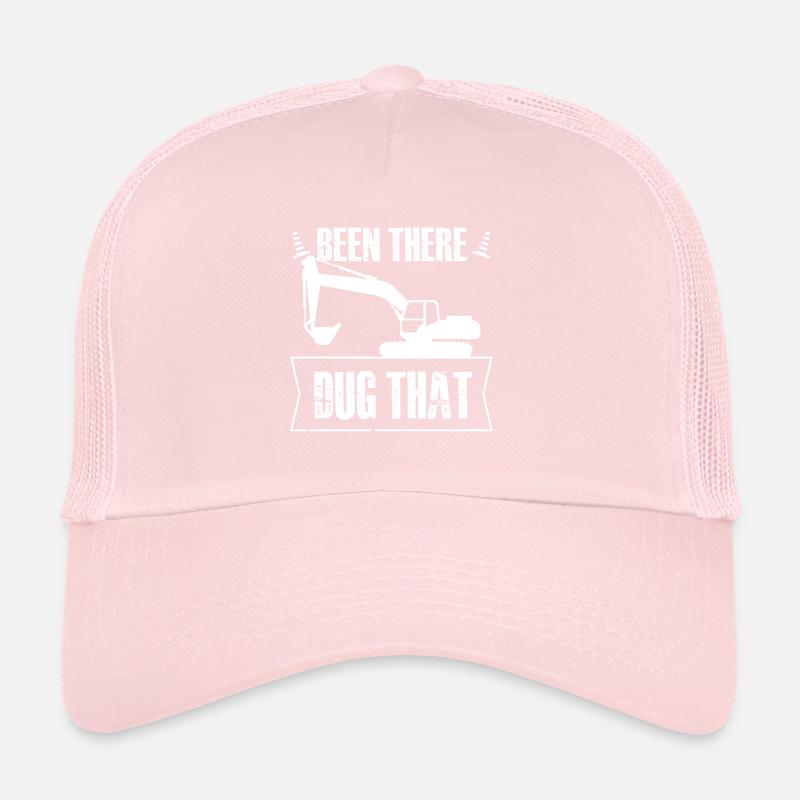 been there dug that Design for a construction Trucker Cap