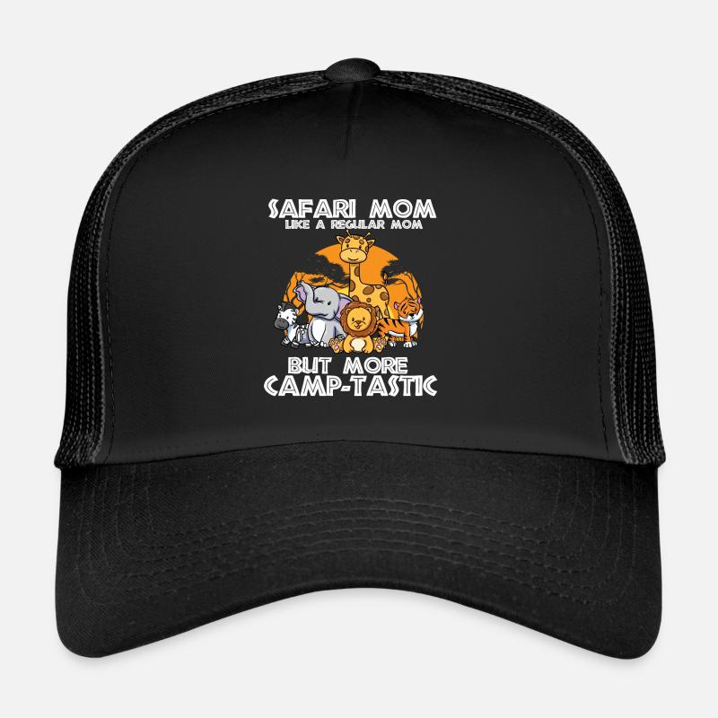 safari mom more camptastic Design for a mom Trucker Cap