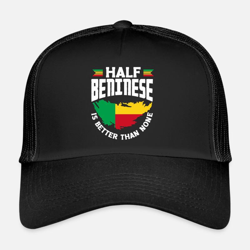 Béninois Bénin Drapeau Béninois Citation Casquette trucker 