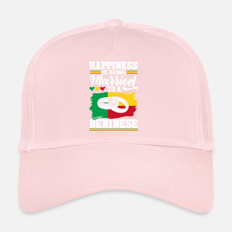 Béninois Bénin Drapeau Béninois Citation Casquette trucker 