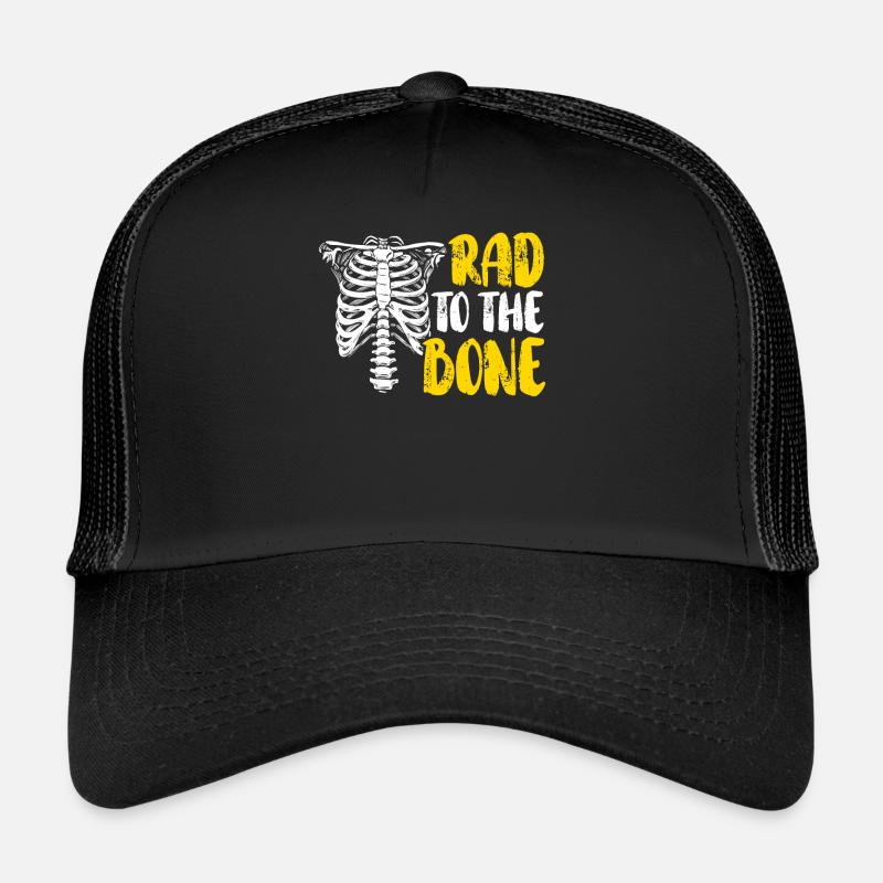 Rad To The Bone Rad Tech Radiologue Radiologue Casquette trucker 
