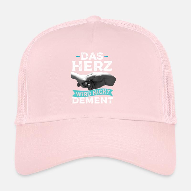 Das Herz Wird Nicht Dement Pfleger Altenpfleger Trucker Cap