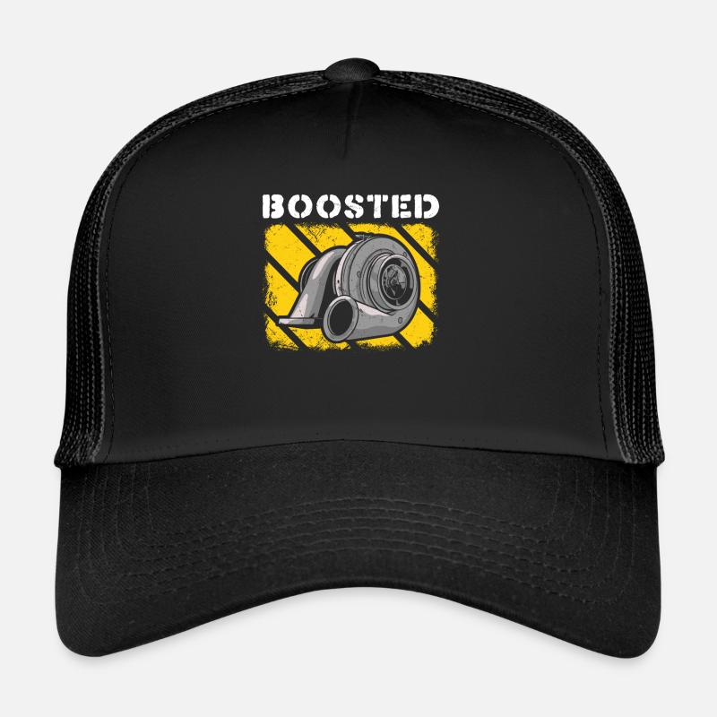 Turbolader Boosted - Turbo & Tuning Trucker Cap