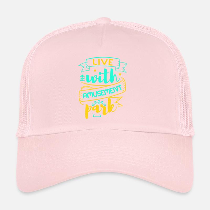 LIVE WITH AMUSEMENT PARK Trucker Cap