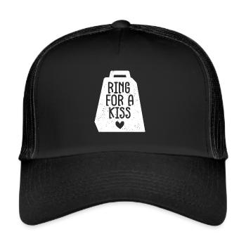 Cowbell More Cowbell-Vintager - Trucker Cap - black/black - Front