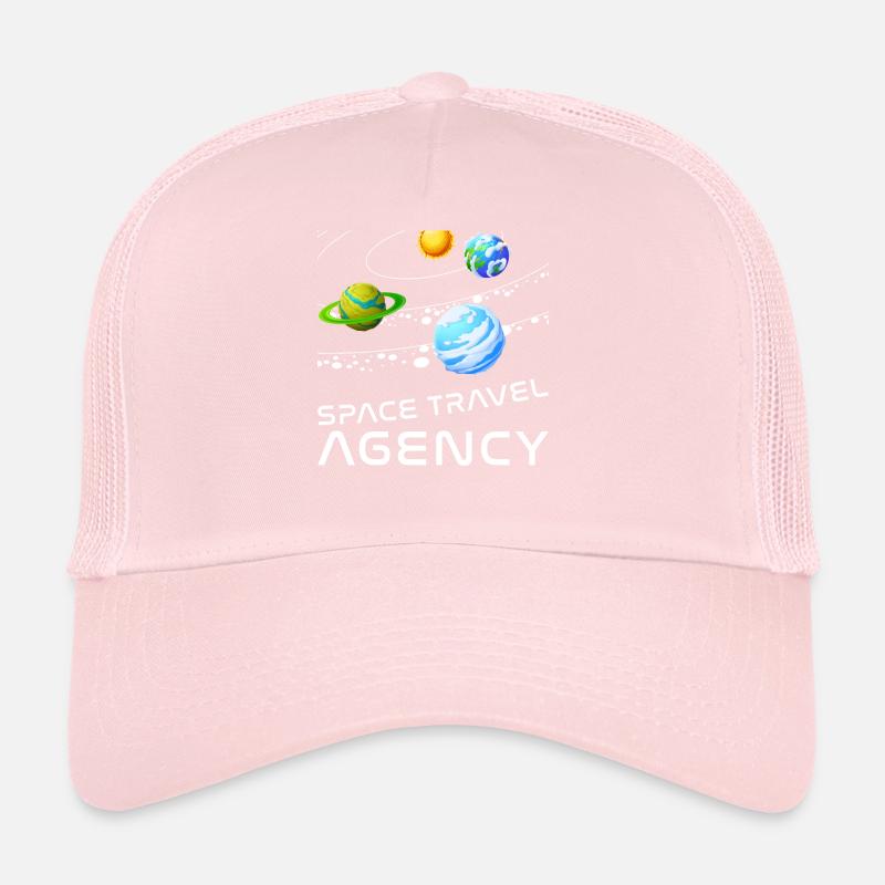 Agence de voyage spatial - Soleil et planètes Casquette trucker 