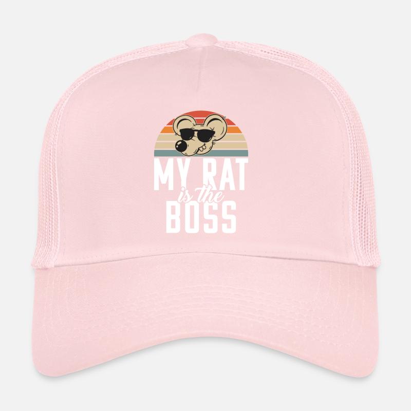 Rat Owner Gift Rats Lover Trucker Cap