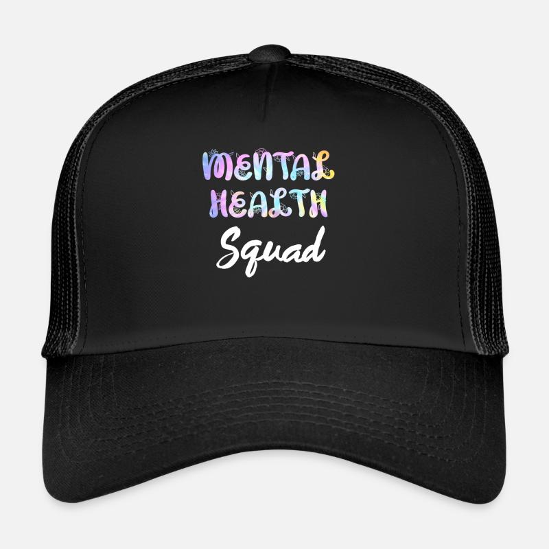 Sensibilisation à la santé mentale Diversité Casquette trucker 