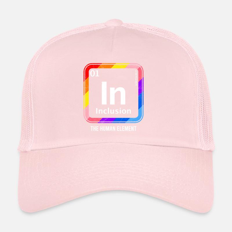 Inclusion Acceptation et solidarité pour Casquette trucker 