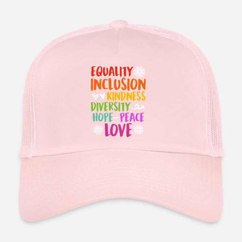 Inclusion handicap acceptation et sensibilisation Casquette trucker 
