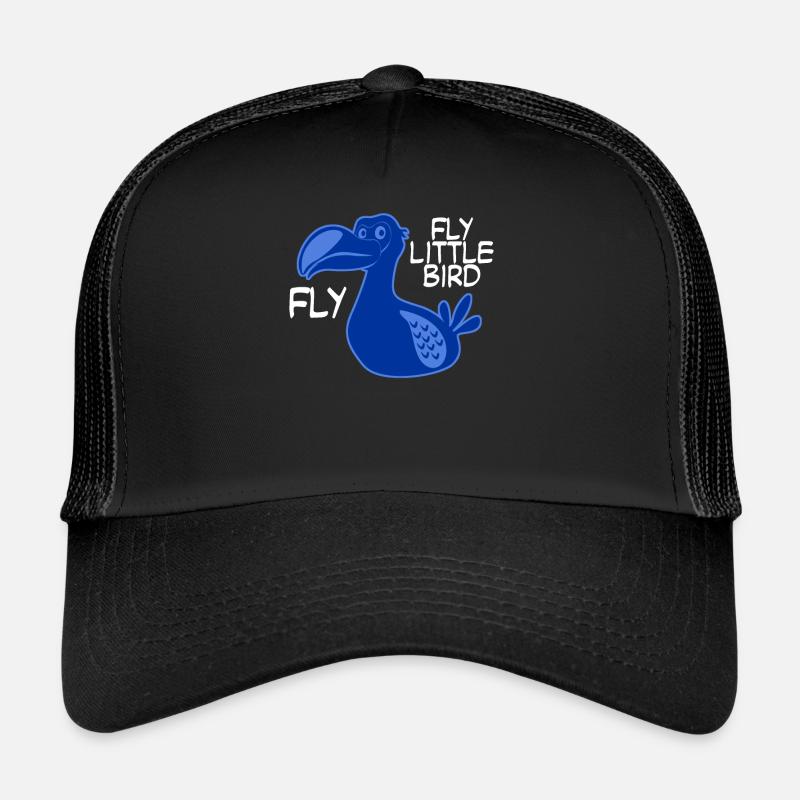 Dodo Joke Dodos - Casquette trucker  - noir/noir