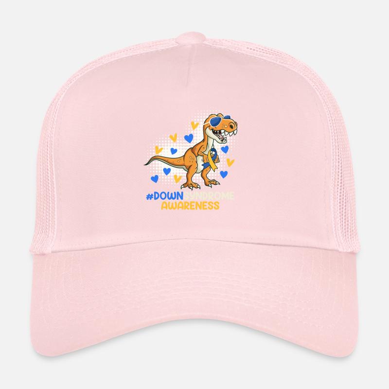Père et mère trisomiques avec enfant Casquette trucker 