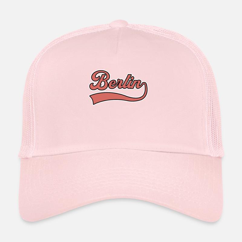 Berlin lettering Trucker Cap