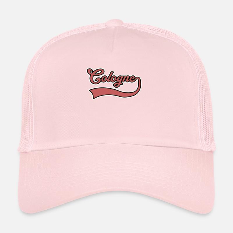 Cologne lettering Trucker Cap