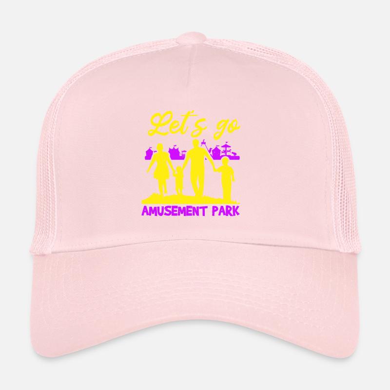 LET'S GO AMUSEMENT PARK Trucker Cap