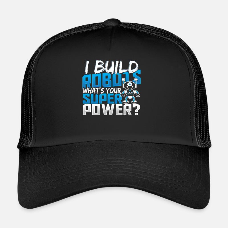 Robotique Robotique Robots Bioengineering Machines Casquette trucker 
