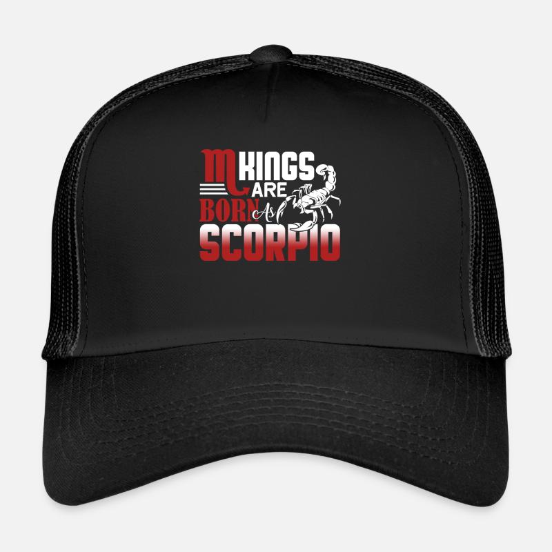 Scorpio Kings Born as Scorpio Trucker Cap