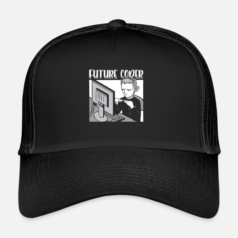 Zukünftiger Coder It Student Programmierer Coding Trucker Cap