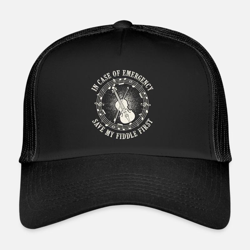 Drôle de conception de musicien de bluegrass pour Casquette trucker 