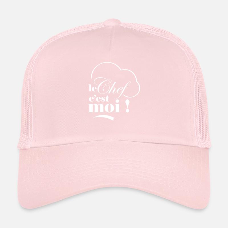Ici le chef c'est moi drôle cadeau Casquette trucker 