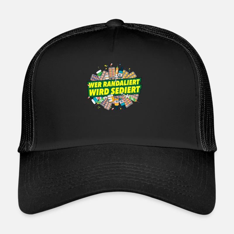 altenpflege sarkasmus pflegekräfte geschenkidee Trucker Cap