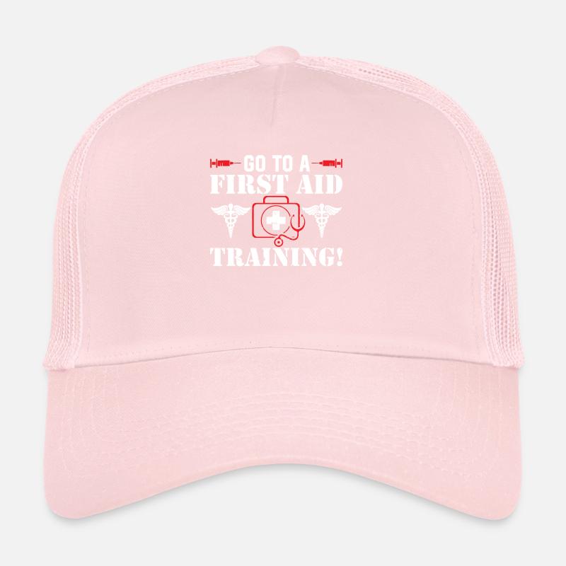 Participer à un instructeur de secourisme Casquette trucker 