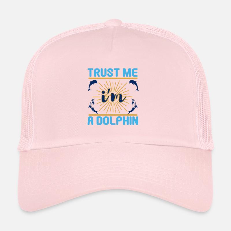 CROYEZ-MOI, JE SUIS UN DAUPHIN Casquette trucker 