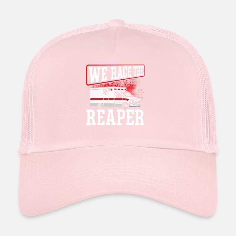 A race against the Grim Reaper Trucker Cap