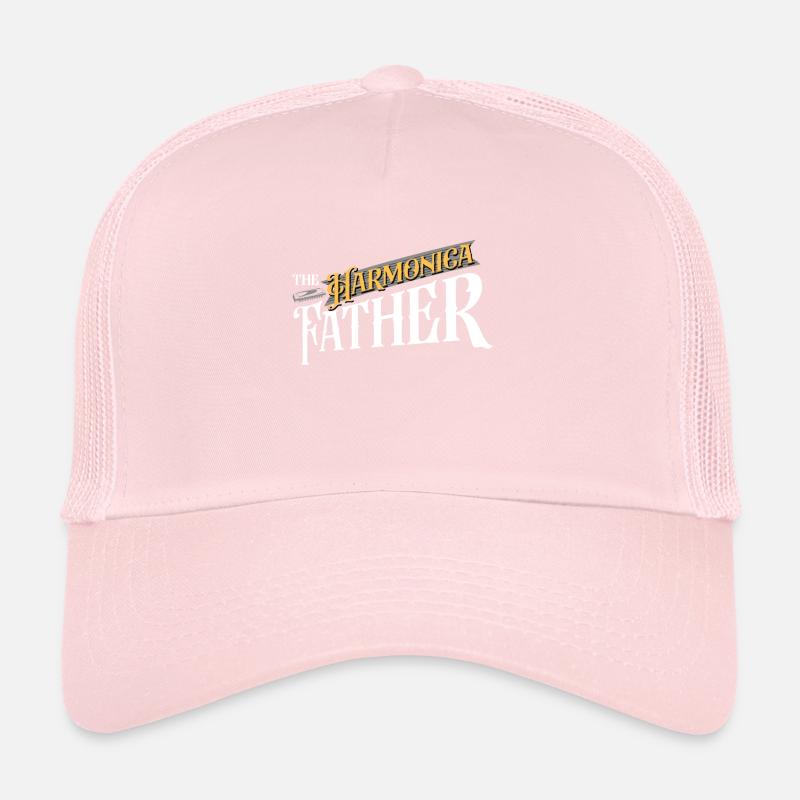 The Harmonica Father Harmonica Player Harmonicist Trucker Cap