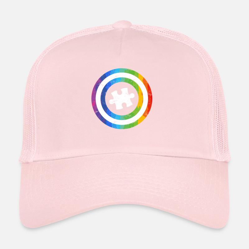 Autisme Diversité Conscience autistique Casquette trucker 