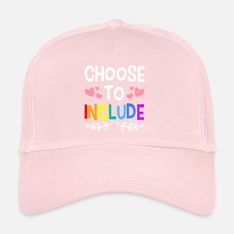 Choose to Include Awareness and Solidarity for Trucker Cap