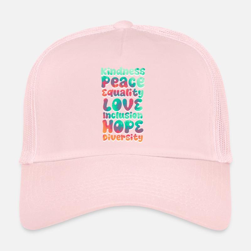 Inclusion Acceptation Gentillesse Solidarité Casquette trucker 