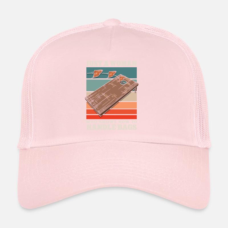 Frauen Sitzsäcke Cornhole Trucker Cap