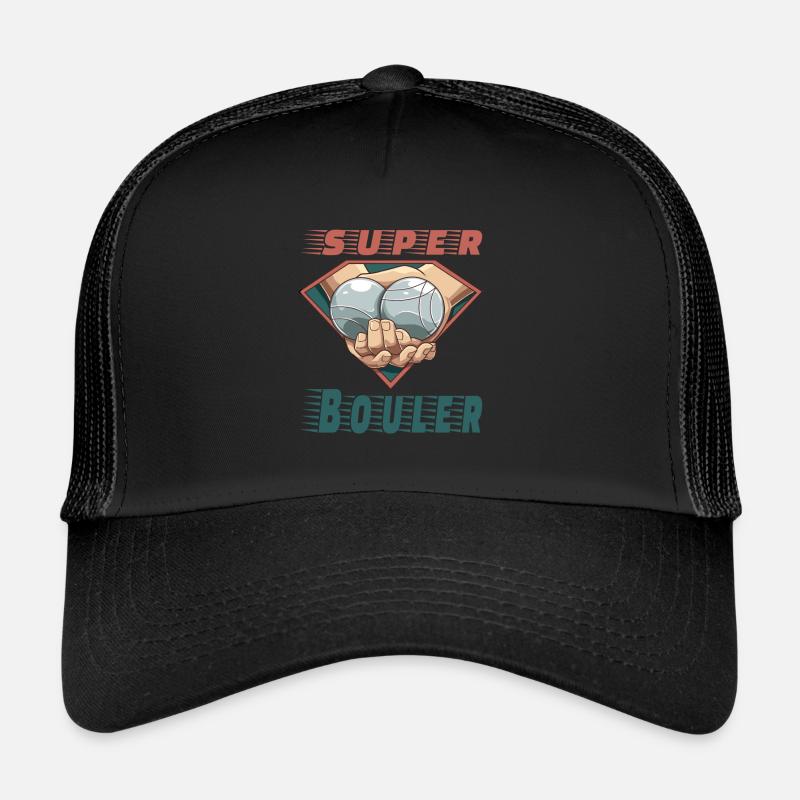 Petanque Boccia Boule Kugelspiel Trucker Cap