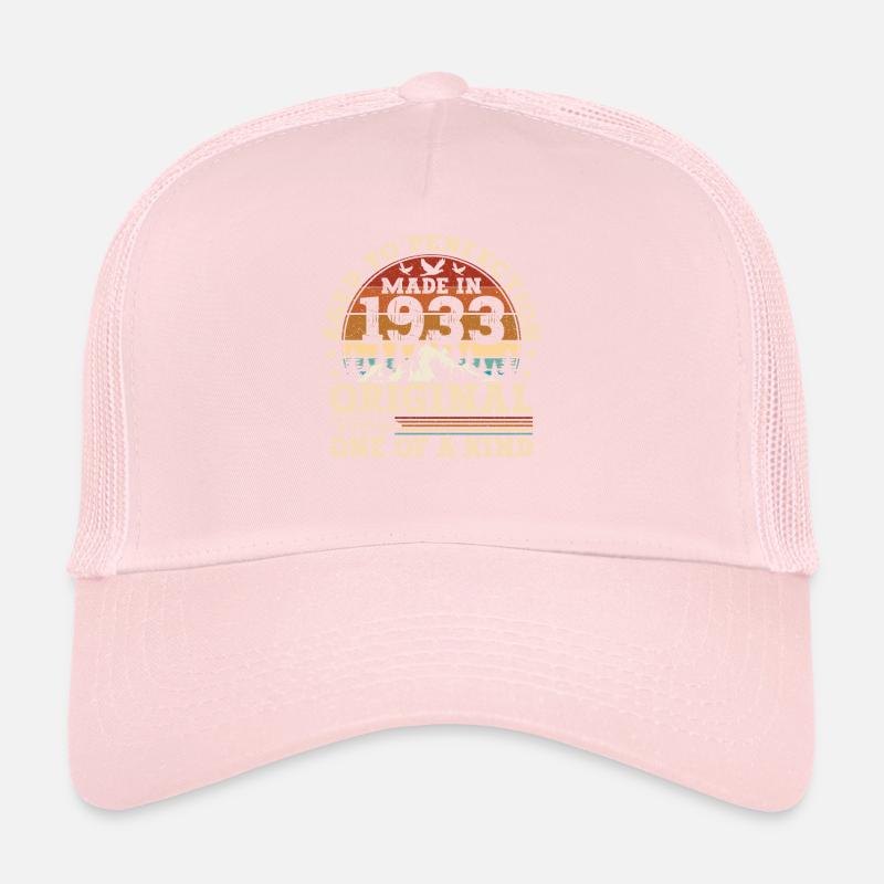Legends are born in March 1933 - 90 years Trucker Cap