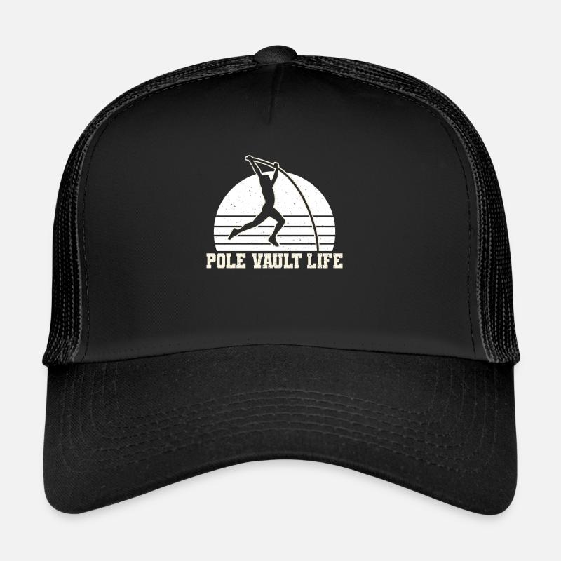 Pole Vault Life Shirt Geschenk Stabhochsprung Trucker Cap
