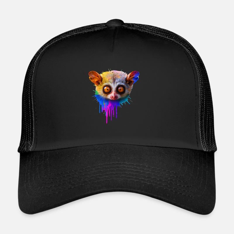 Tarsier Design - Trucker Cap - Schwarz/Schwarz