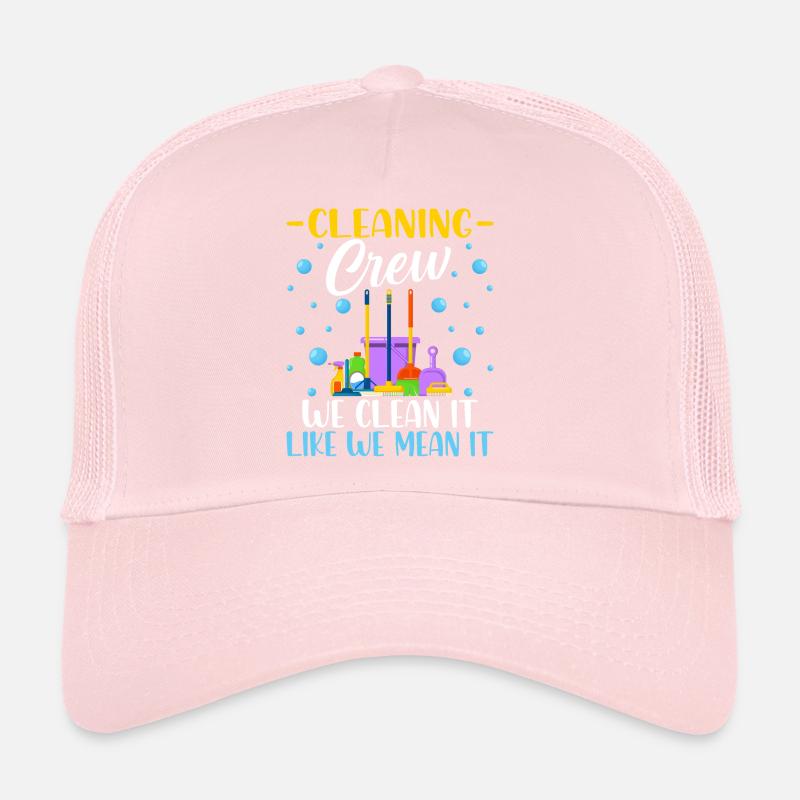 Équipe de nettoyage Casquette trucker 